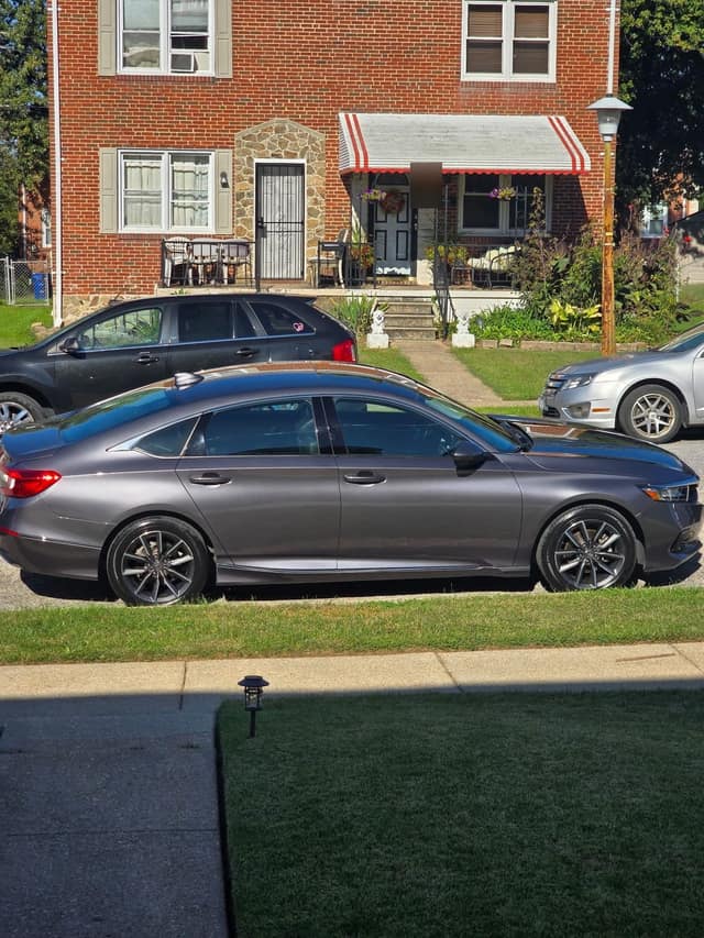 Honda Accord side profile after an 8-Year Ceramic Coating