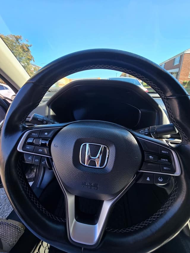 Steering wheel, after