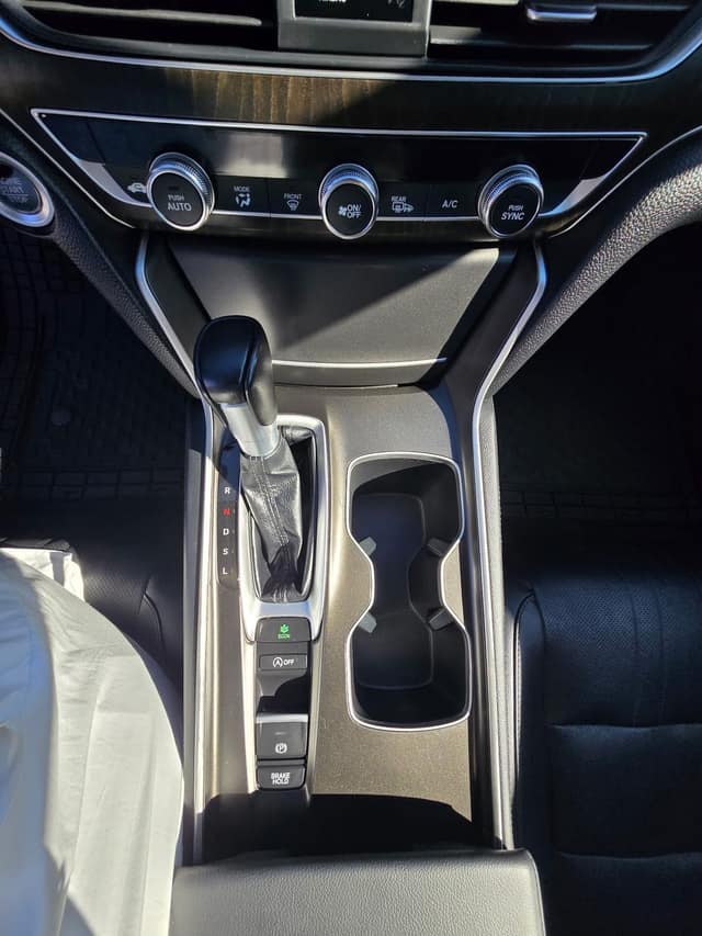Center console, after