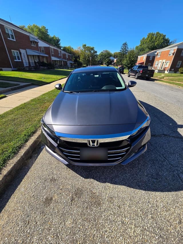 Honda Accord front after detailing