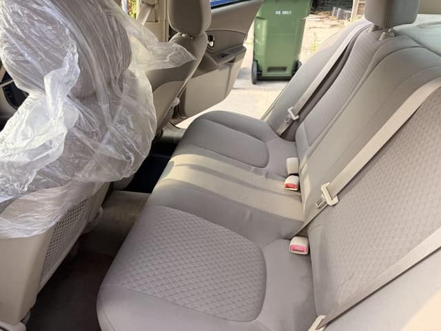 Chevrolet Malibu, rear seat