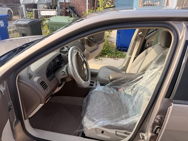 Chevrolet Malibu driver seat, after