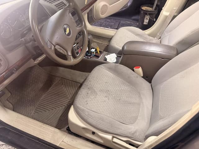 Chevrolet Malibu driver seat, before