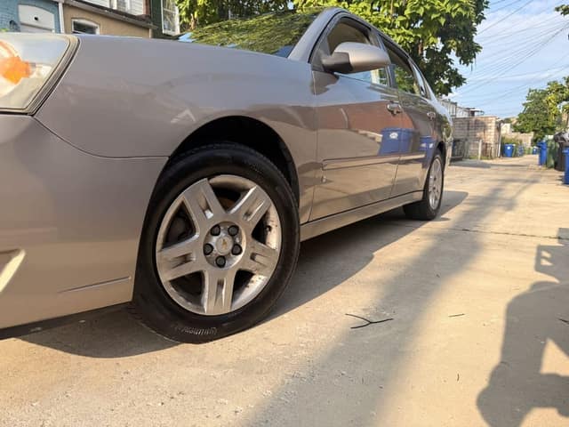 Chevrolet Malibu wheel, after