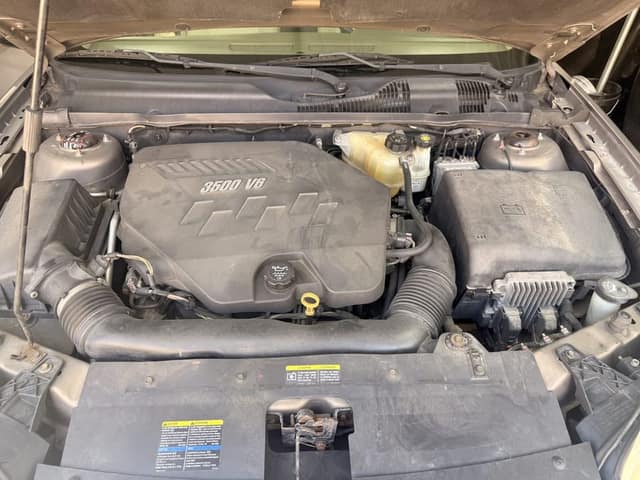 Chevrolet Malibu engine bay, before