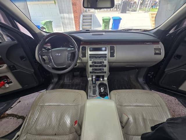 Ford Flex dashboard, before