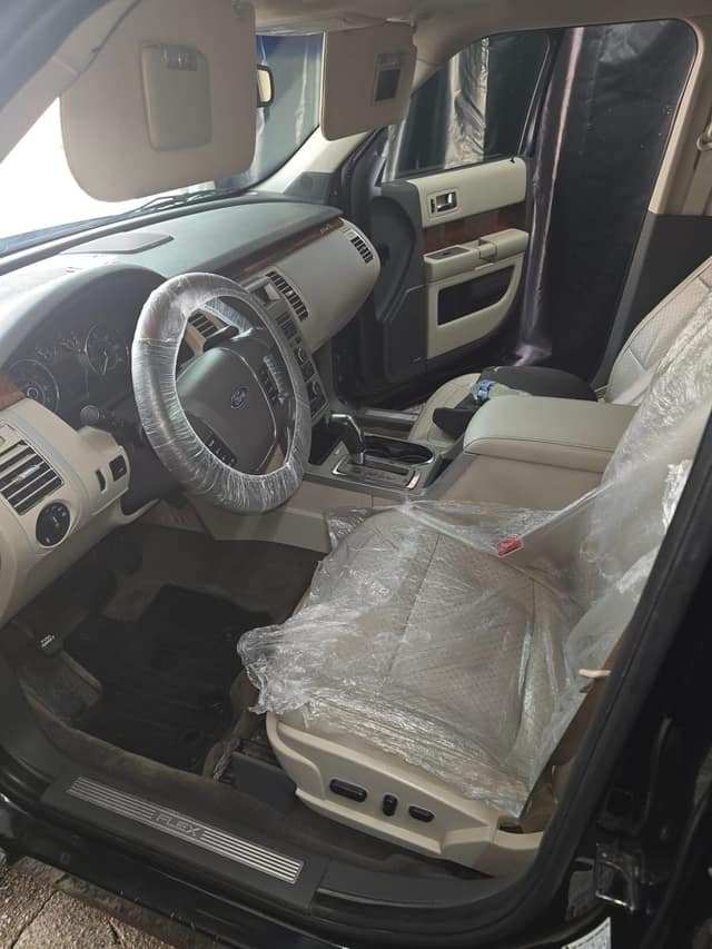 Ford Flex driver area, after